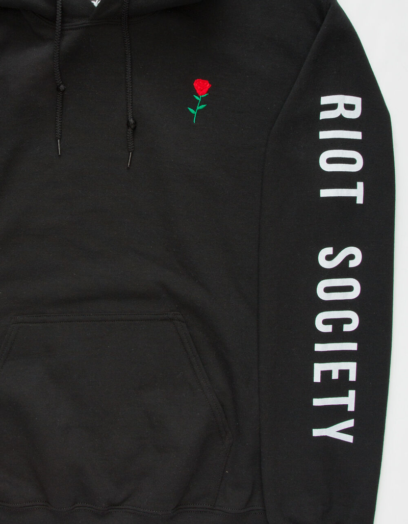 RIOT SOCIETY Rose Mens Hoodie image number 1
