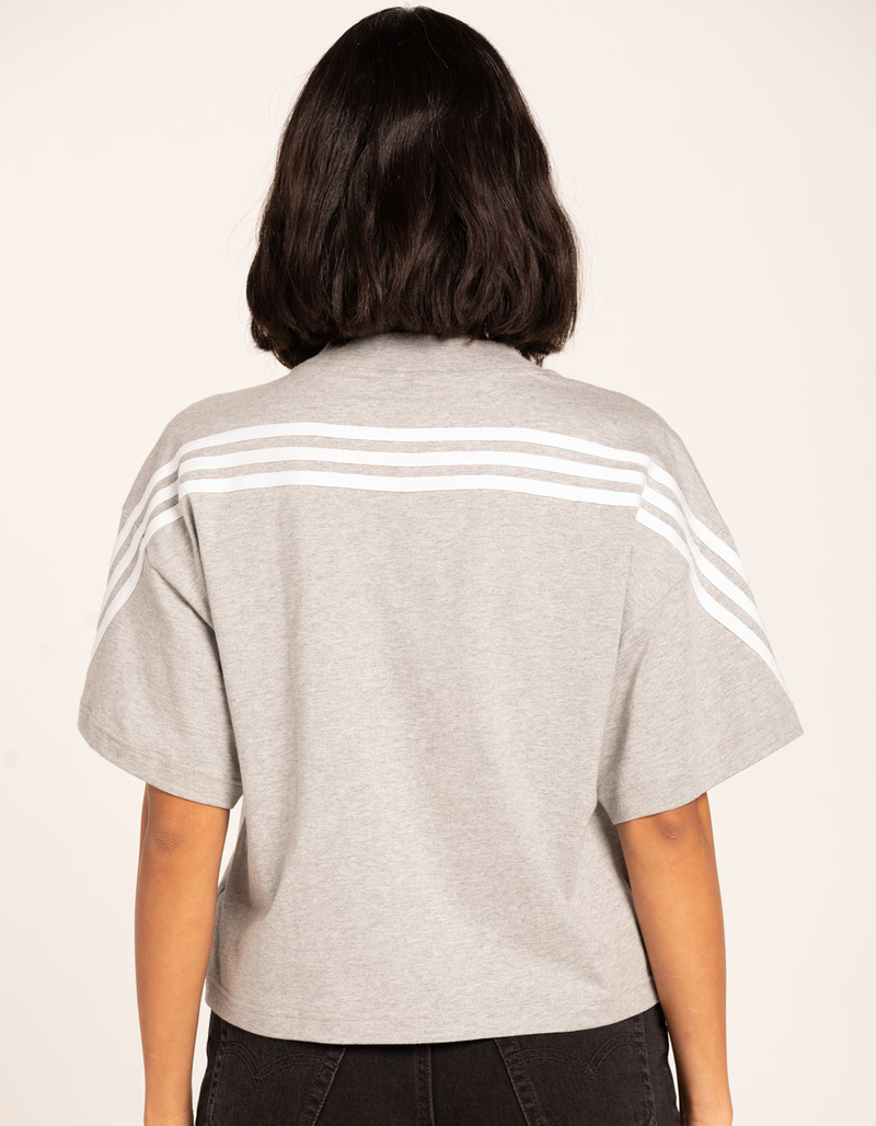 ADIDAS Future Icons 3-Stripes Womens Crop Tee image number 2