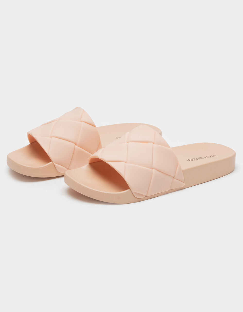 STEVE MADDEN Soulful Womens Nude Slide 