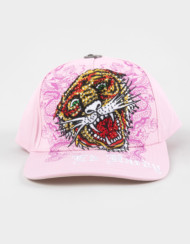 ED HARDY Retro Womens Snapback Hat image number 1