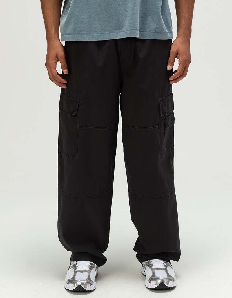 RSQ Mens Baggy Pull On Cargo Pants image number 4