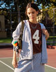 TILLYS Womens Oversized Zip-Up Hoodie image number 6