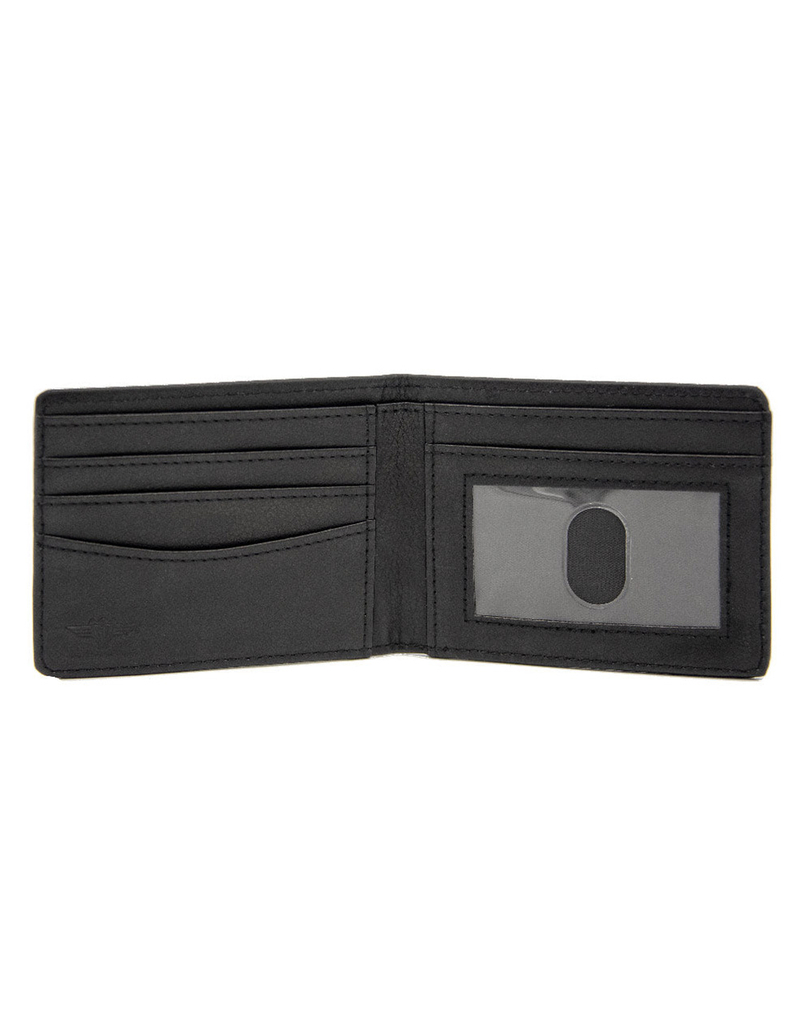 BUCKLE-DOWN Warhawk Shark Face Bifold Wallet image number 1