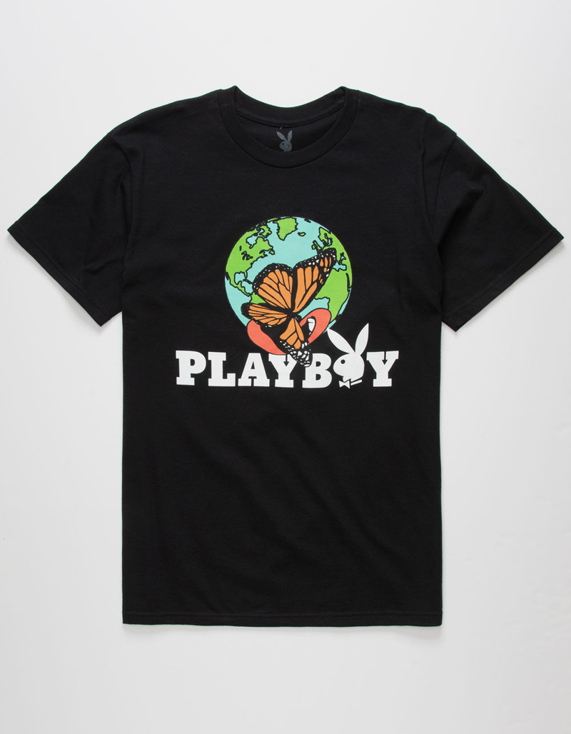 PLAYBOY Butterfly Logo Mens T-Shirt image number 0