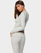 EDIKTED Kaeli Stripey Long Sleeve Tee image number 3