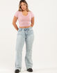 RSQ Womens High Rise Flare Jeans image number 5