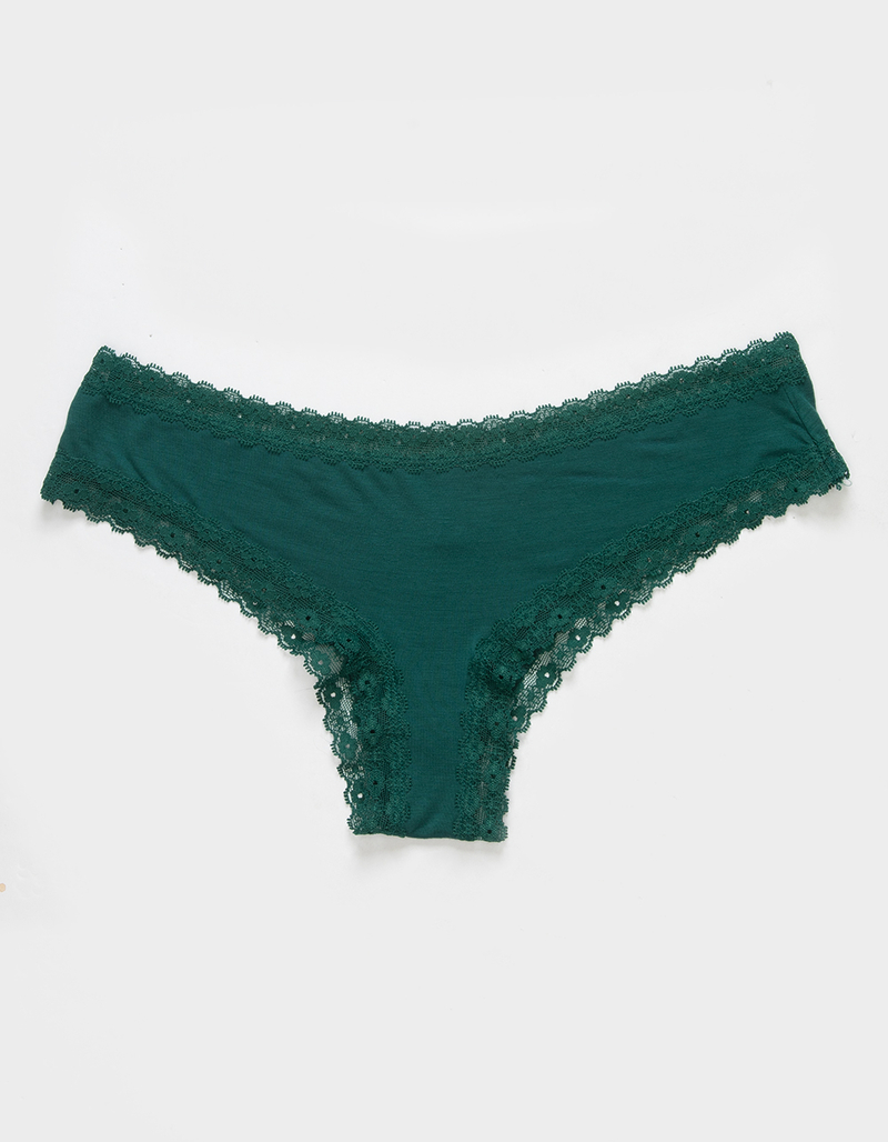 LOVE LIBBY Lace Trim Cheeky Panties image number 0