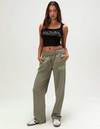 VON DUTCH Rhinestone Womens Tank Top Alternative Image