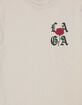 CALIFORNIA LA Rose Unisex Tee image number 3