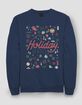DC COMICS League Holiday Heroes Unisex Holiday Sweatshirt image number 1