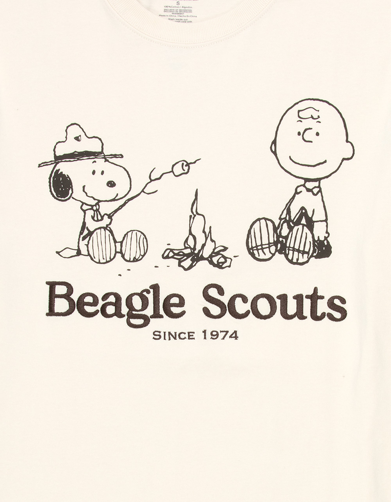 RSQ x Peanuts Scouts Mens Boxy Tee image number 1