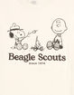 RSQ x Peanuts Scouts Mens Boxy Tee image number 2