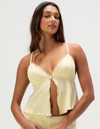 FULL TILT Womens Open Babydoll Cami Primary Image