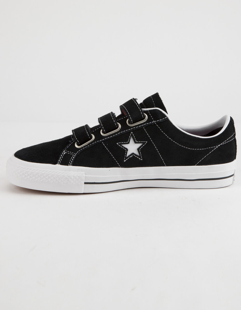 CONVERSE One Star Pro 3v Ox Black & White Shoes image number 3