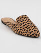 BAMBOO Cheetah Womens Mules image number 1