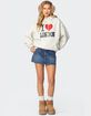 EDIKTED London Lover Oversized Hoodie image number 2