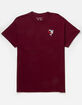 RIOT SOCIETY Boxing Shark Mens Tee image number 1