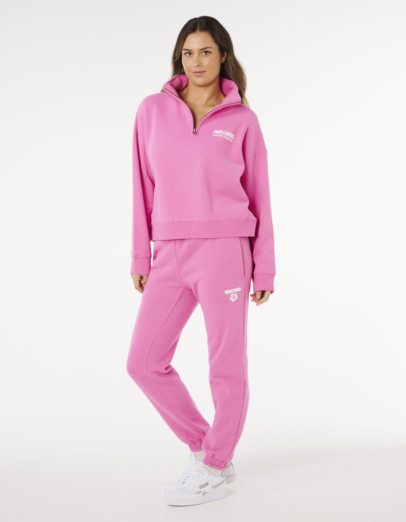 RIP CURL Surf Puff Womens 1/4 Zip image number 2