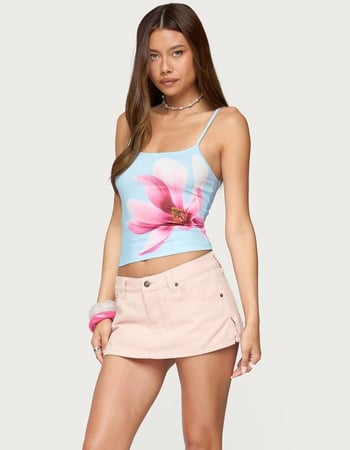 EDIKTED Ashe Flower Tank Top Primary Image