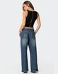 EDIKTED Davis Grommet Low Rise Jeans image number 5