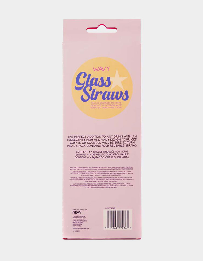 Wavy Glass Straws image number 2