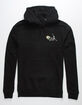LOST Skeletal Black Mens Hoodie image number 2