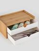 Two Tier Bamboo Organizer image number 4