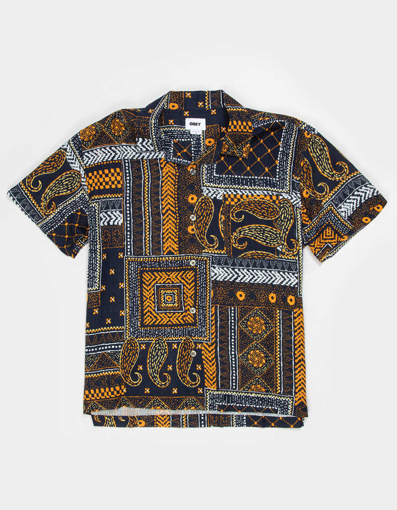 OBEY Archie Mens Button Up Shirt image number 0
