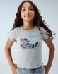 FULL TILT Amalfi Puff Postcard Girls Tee image number 1