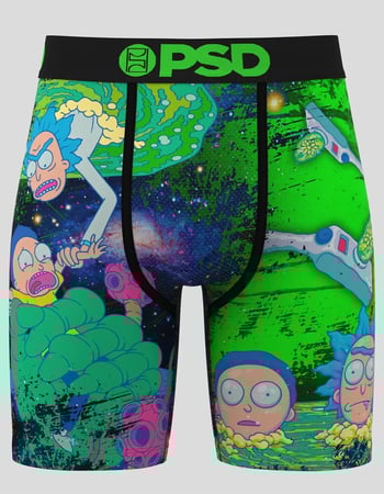 PSD x Rick And Morty Portal Void Mens Boxer Briefs Alternative Image