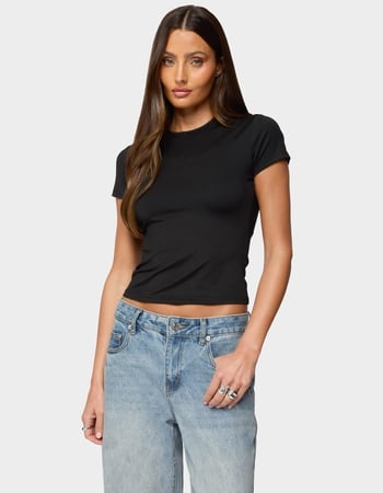 EDIKTED Tay Short Sleeve Top Primary Image