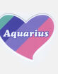 THE FOUND Aquarius Sticker image number 2