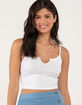 BOZZOLO Split Neck Womens Tank Top image number 1