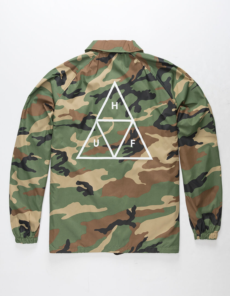 HUF Triple Triangle Mens Coach Jacket image number 0
