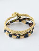 BLUE CROWN 3 Pack Braid & Rope Bracelets image number 1