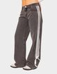 EDIKTED Washed Low Rise Ribbon Jeans image number 1