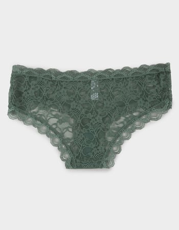 FULL TILT Allover Lace Up Hipster Panties Alternative Image