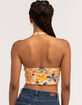 RSQ Womens Floral Retro Halter Top image number 3