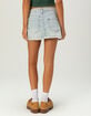 RSQ Womens Low Rise Denim Mini Skirt image number 4