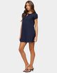 EDIKTED Mariella Lacey Eyelet Mini Dress image number 3
