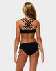 BEACH LINGO Candy Girl Bead Bralette Girls Bikini Set image number 3