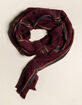 WEST OF MELROSE Plaid Scarf image number 2