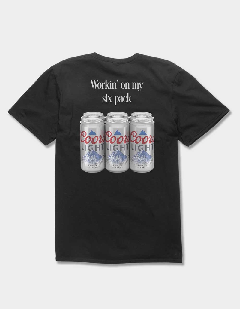 COORS Light Six Pack Unisex Tee image number 1