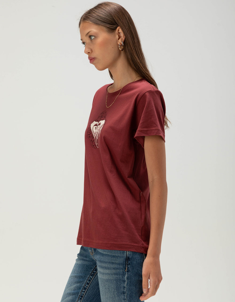 ROXY Rhinestone Womens Boyfriend Tee image number 2