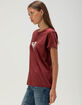 ROXY Rhinestone Womens Boyfriend Tee image number 3