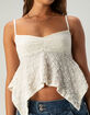NECTAR CLOTHING Texture Womens Sleeveless Top image number 5