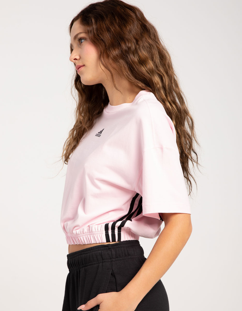 ADIDAS Dance 3-Stripes Womens Crop Tee image number 1