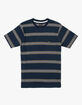 RVCA Fragment Striped Boys Tee image number 1