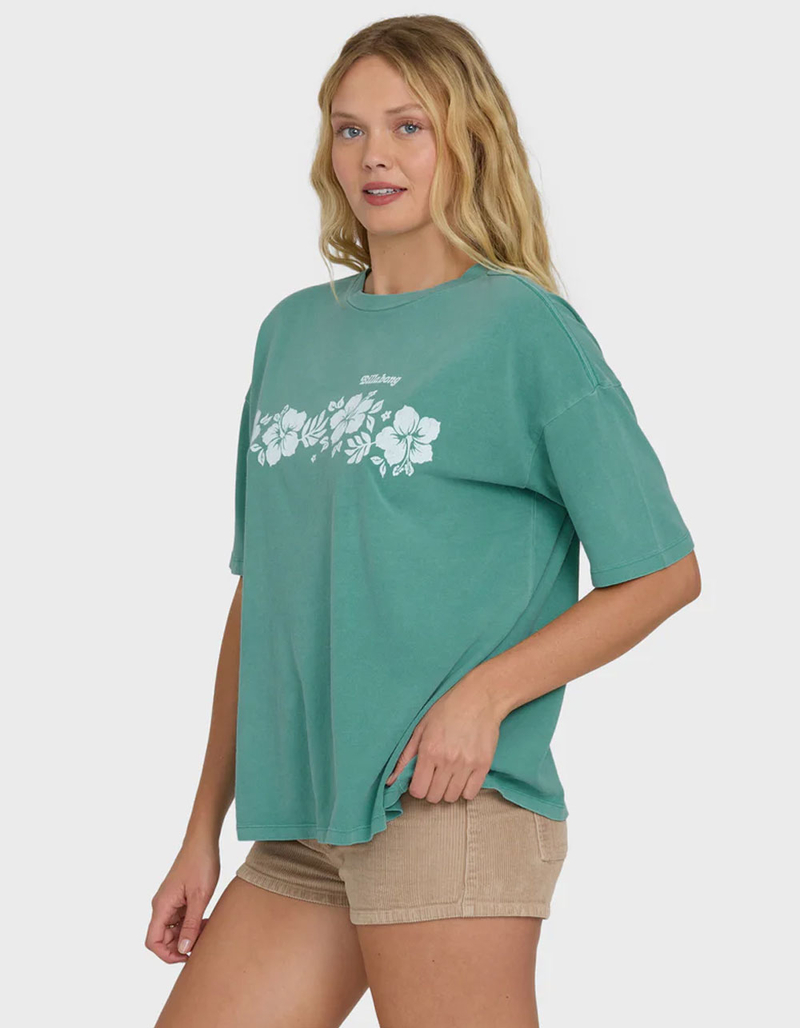 BILLABONG Make It Tropical Womens Oversized Tee image number 2