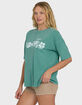 BILLABONG Make It Tropical Womens Oversized Tee image number 3